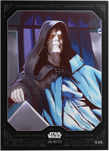 Gamegenic: Star Wars Unlimited - Ashes of the Empire - Premium Art Sleeves - Emperor Palpatine